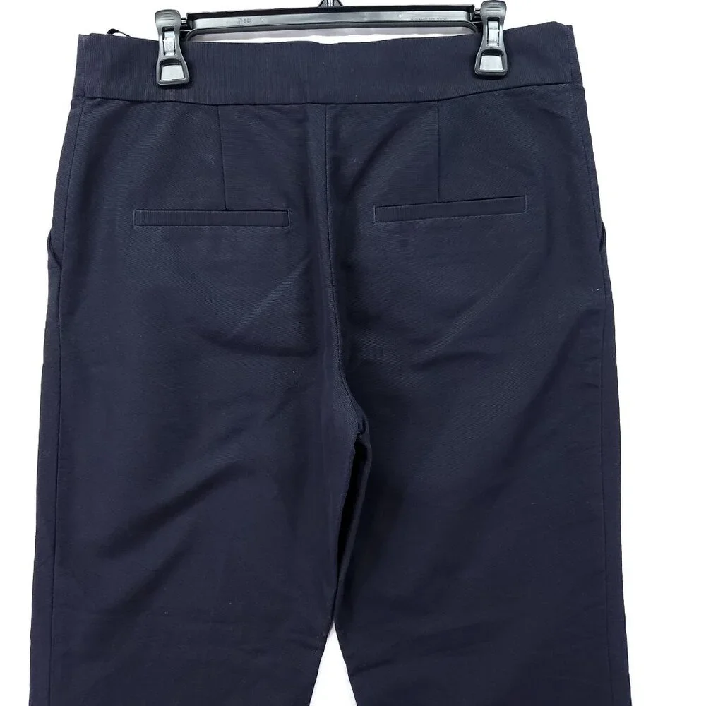 COS Mens Cuffed Chino Pants Size 40 (32x30) Navy Blue Cropped